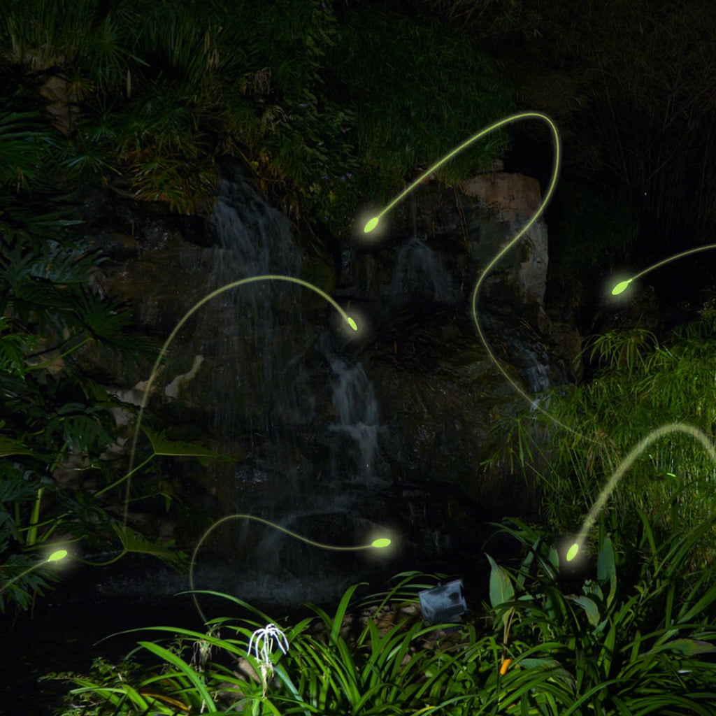 Flying Solar Powered Fireflies